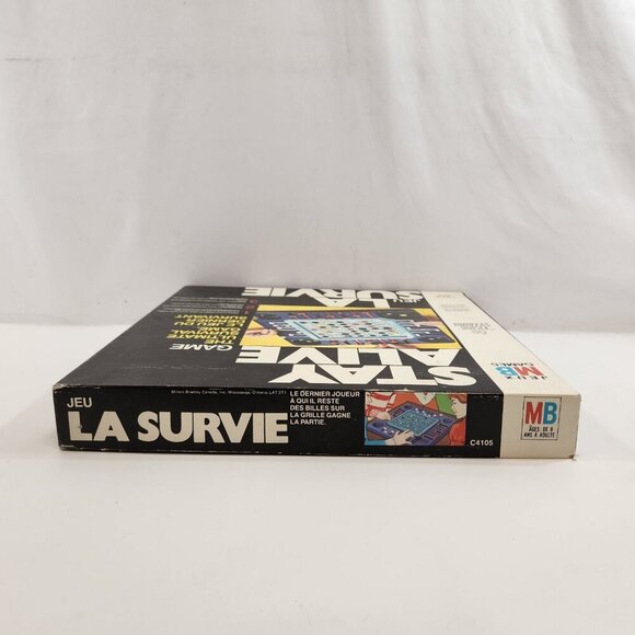 Stay Alive Board Game Milton Bradley Canada Bilingual Version COMPLETE Vtg - Picture 13 of 14